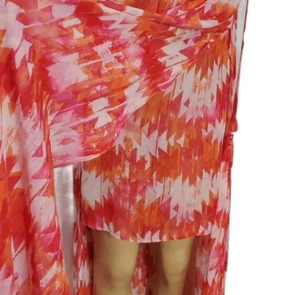 Show Me Your Mumu Rochester Maxi Dress With Side Split Red Size S - Picture 3 of 14